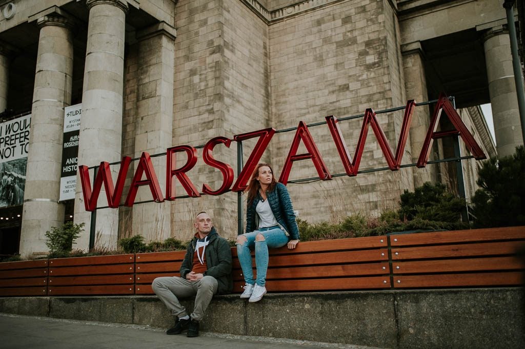 Sesja zaręczynowa Warszawa 